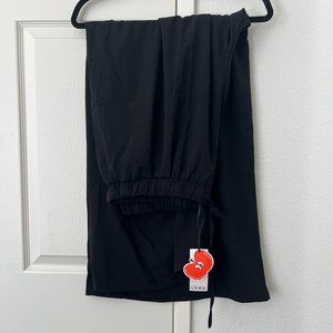 Women's Elastic Waist Wide Leg Trousers Curve & Plus